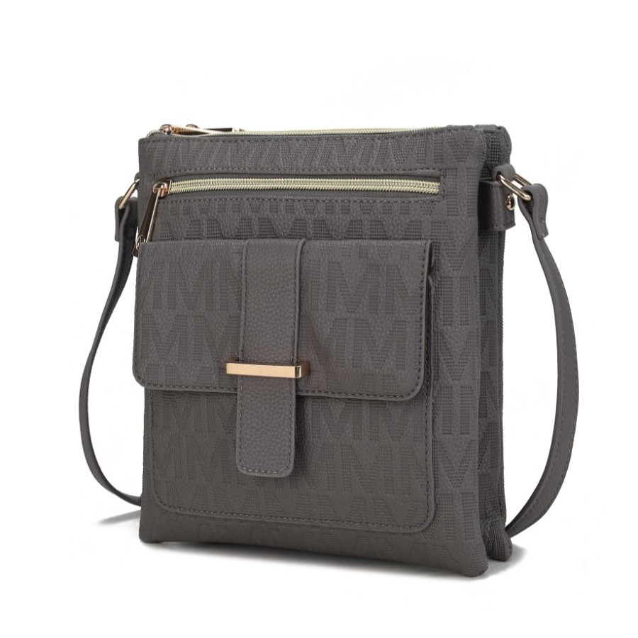 Handbags MKF Collection by Mia k. | Janni Signature Embossed Crossbody ...